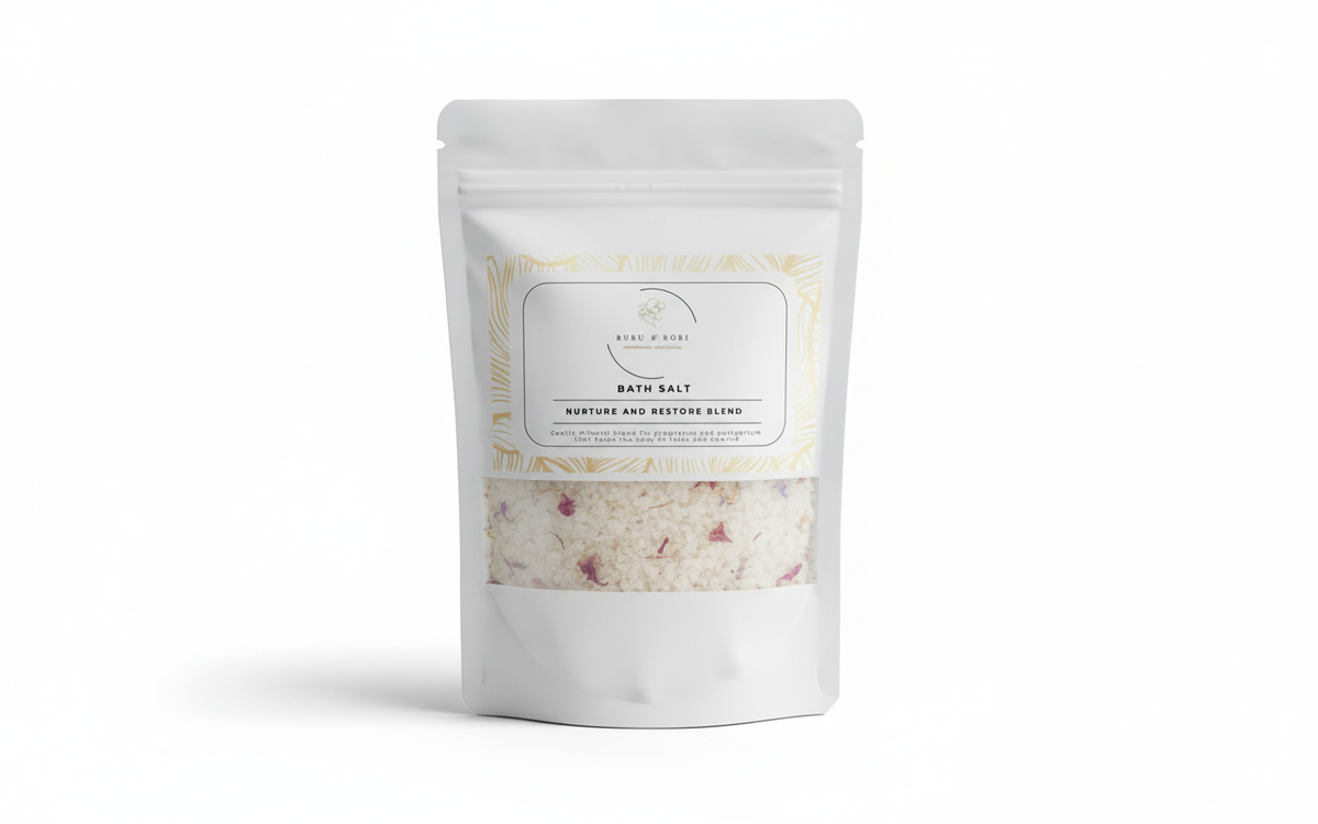 Bath Salt Product Packaging