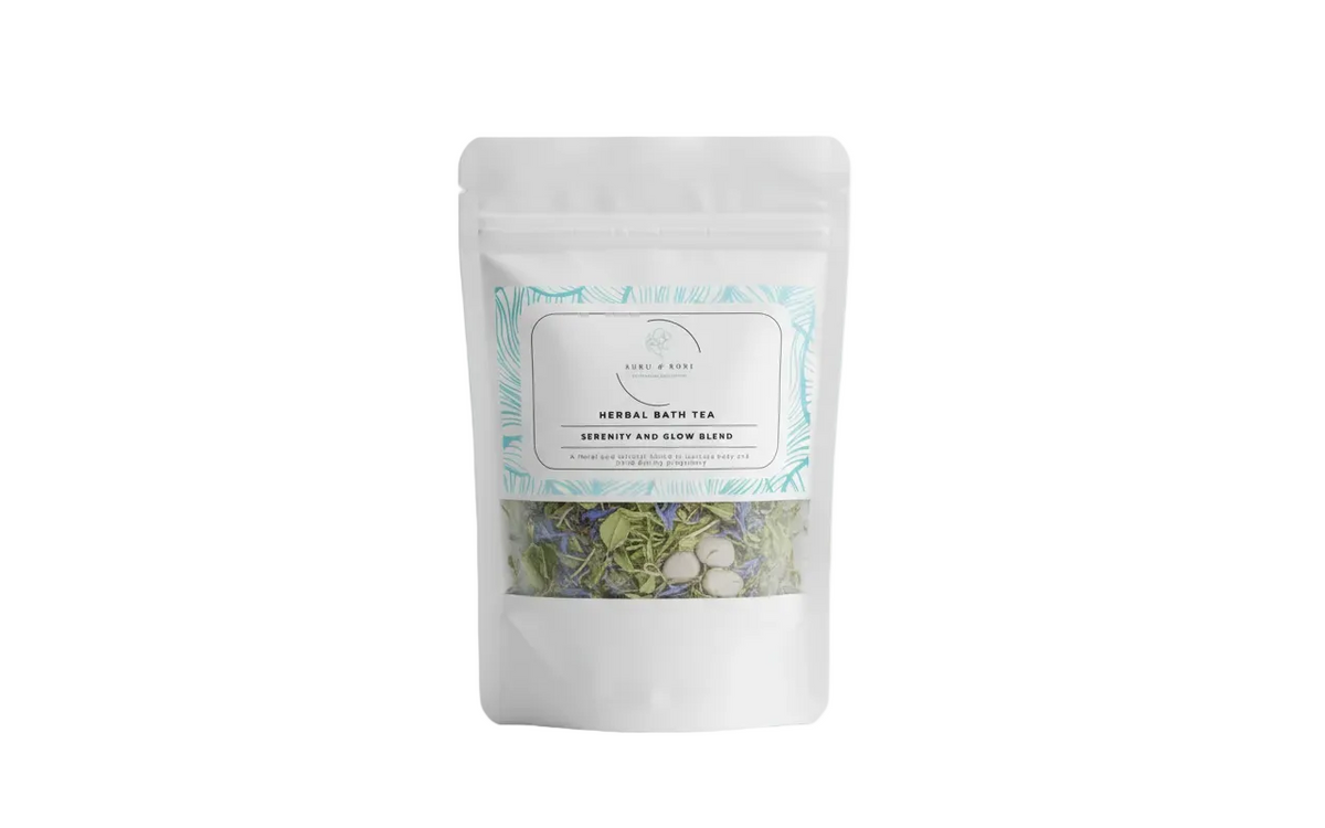 Herbal Bath Tea Product Packaging